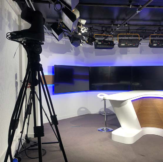 Rénovation du studio TV Boursorama